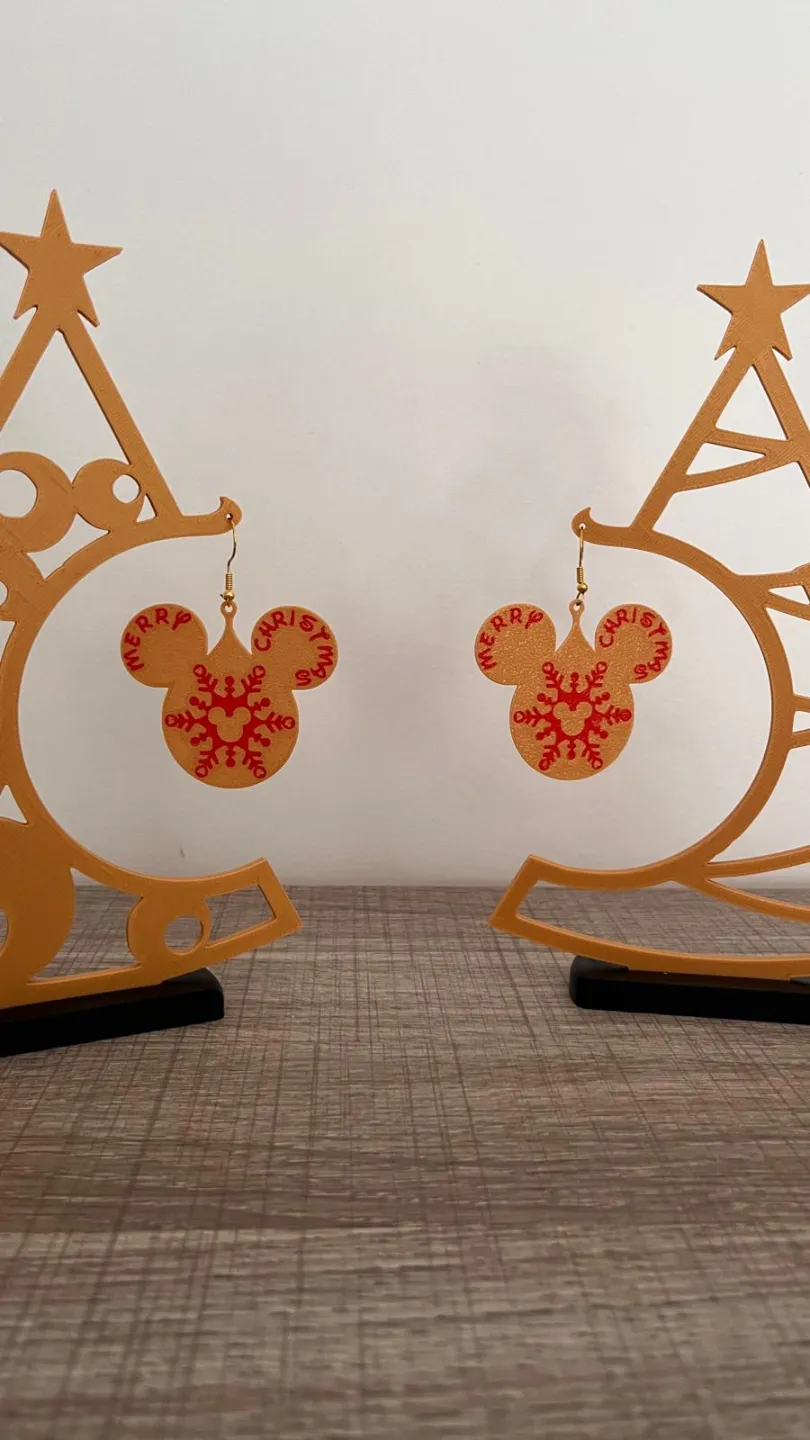 Earrings Disney - Merry Christmas view 2