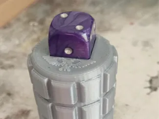 Dice holder - Grenades!