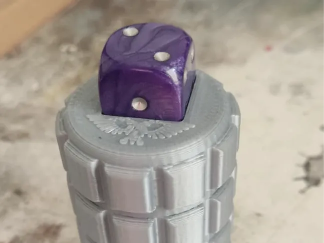 Dice holder - Grenades!