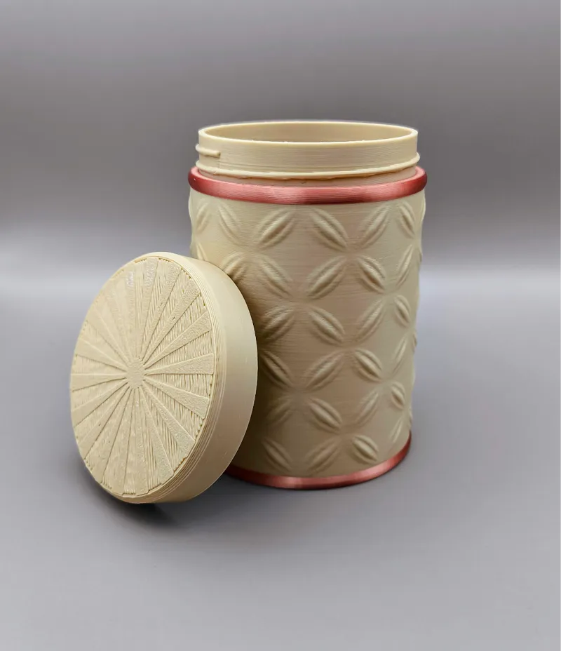 Elegant Decorative Storage Jar