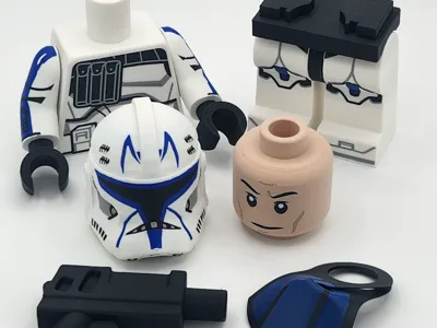 Captain Rex Keychain by LK - MakerWorld