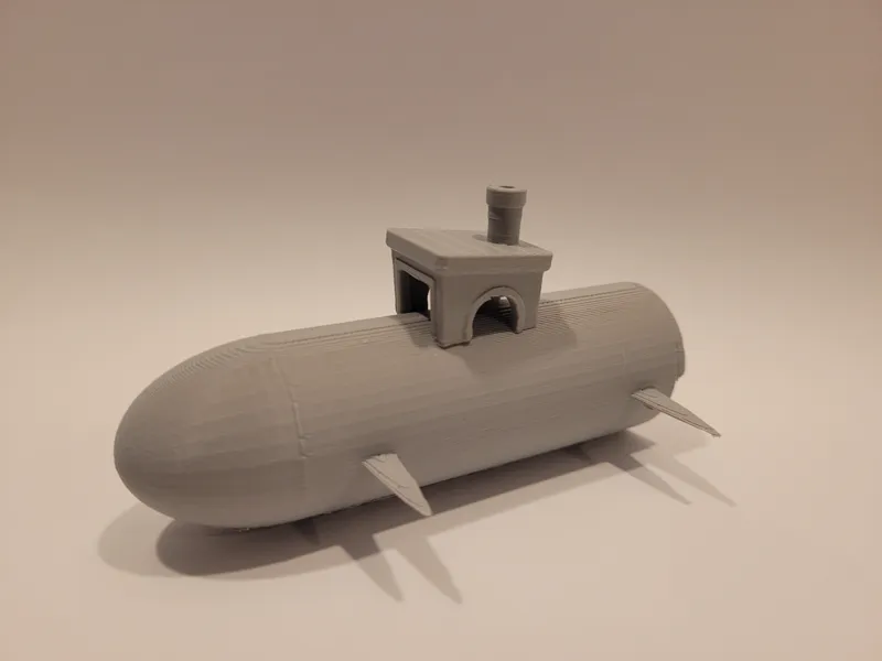 Benchy submarine