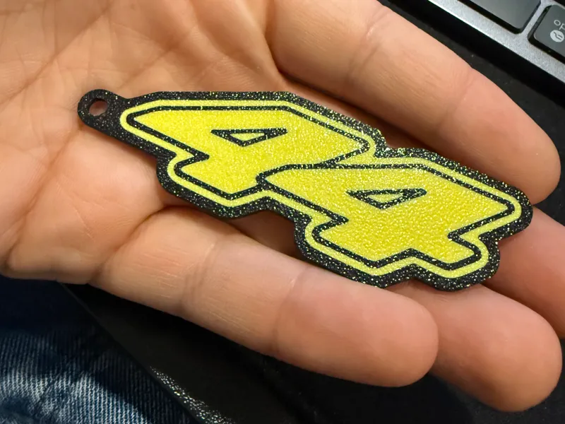Keychain Hamilton 44 Ferrari 