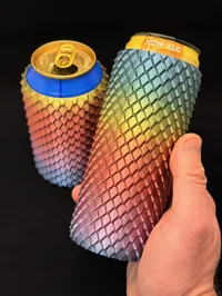 Dragon scale koozy - 355mL Sleek Can and 473mL Tall Can