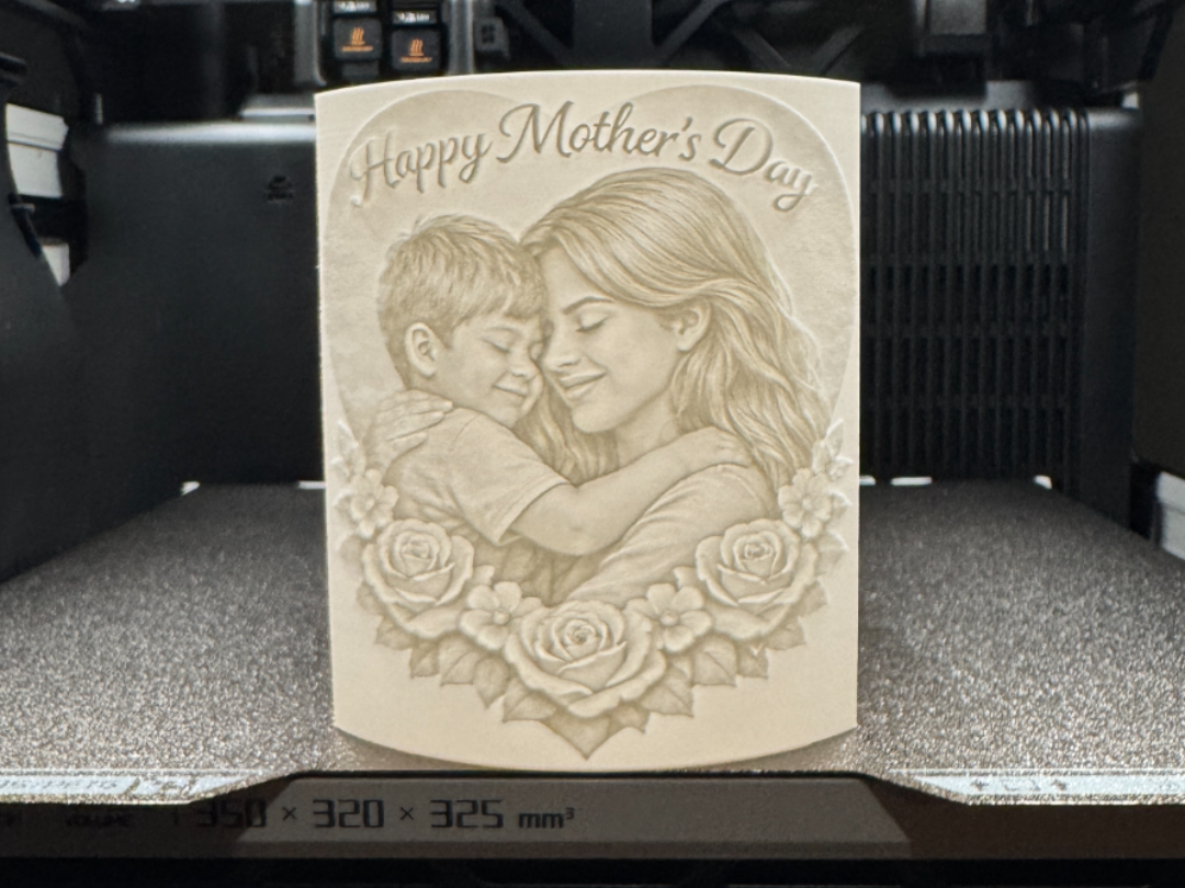 Mother’s Day Lithophane – Series 2 (Set of 2)