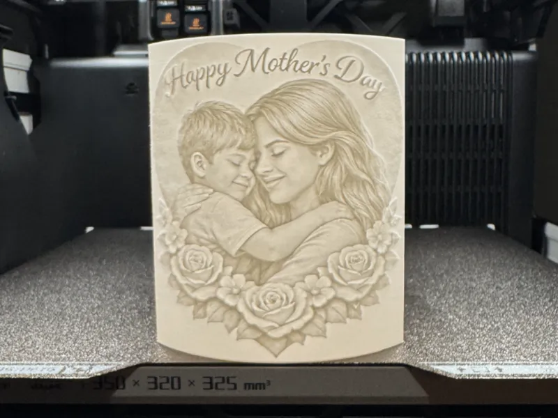 Mother’s Day Lithophane – Series 2 (Set of 2)