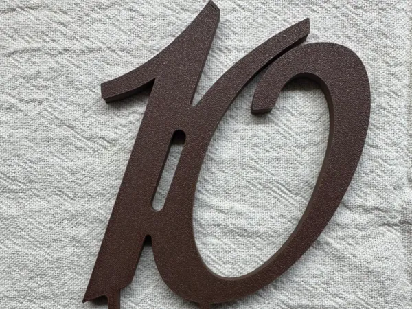 Topper de gâteau "10 ans"