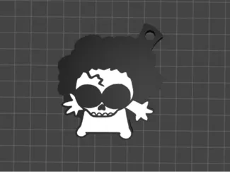 Goofy Brook Keychain