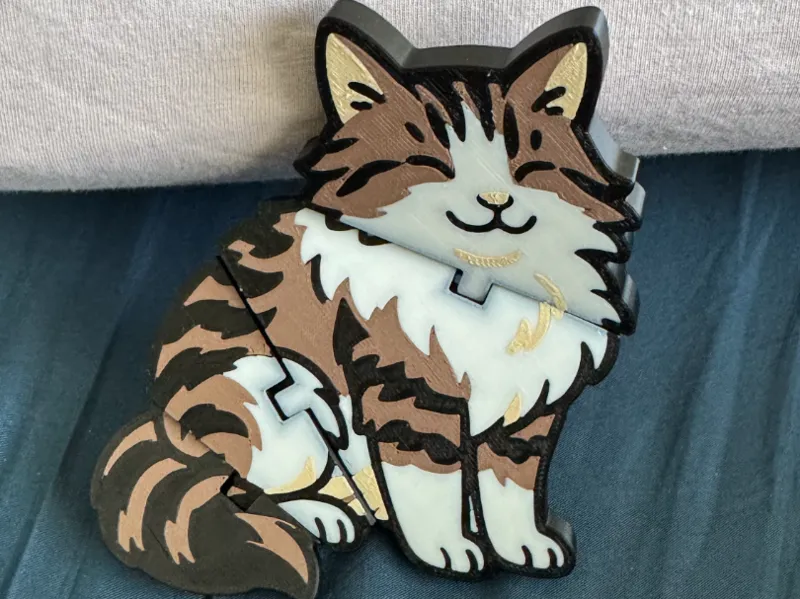 Flexi Toy Cat