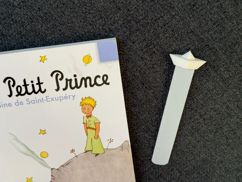 Paper Boat Bookmark – Extra Thin