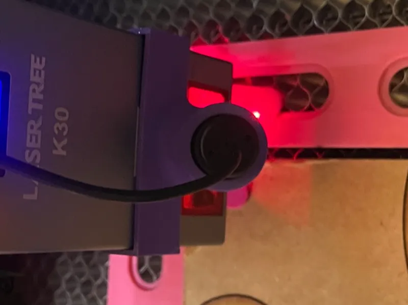 Car camera mount for LaserTree K30 laser head