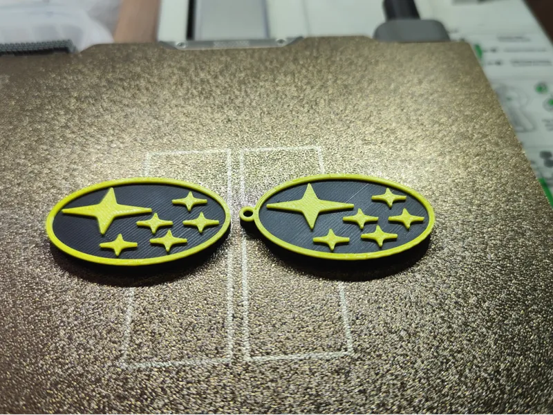 Llavero e iman frigo Subaru / magnet / key ring