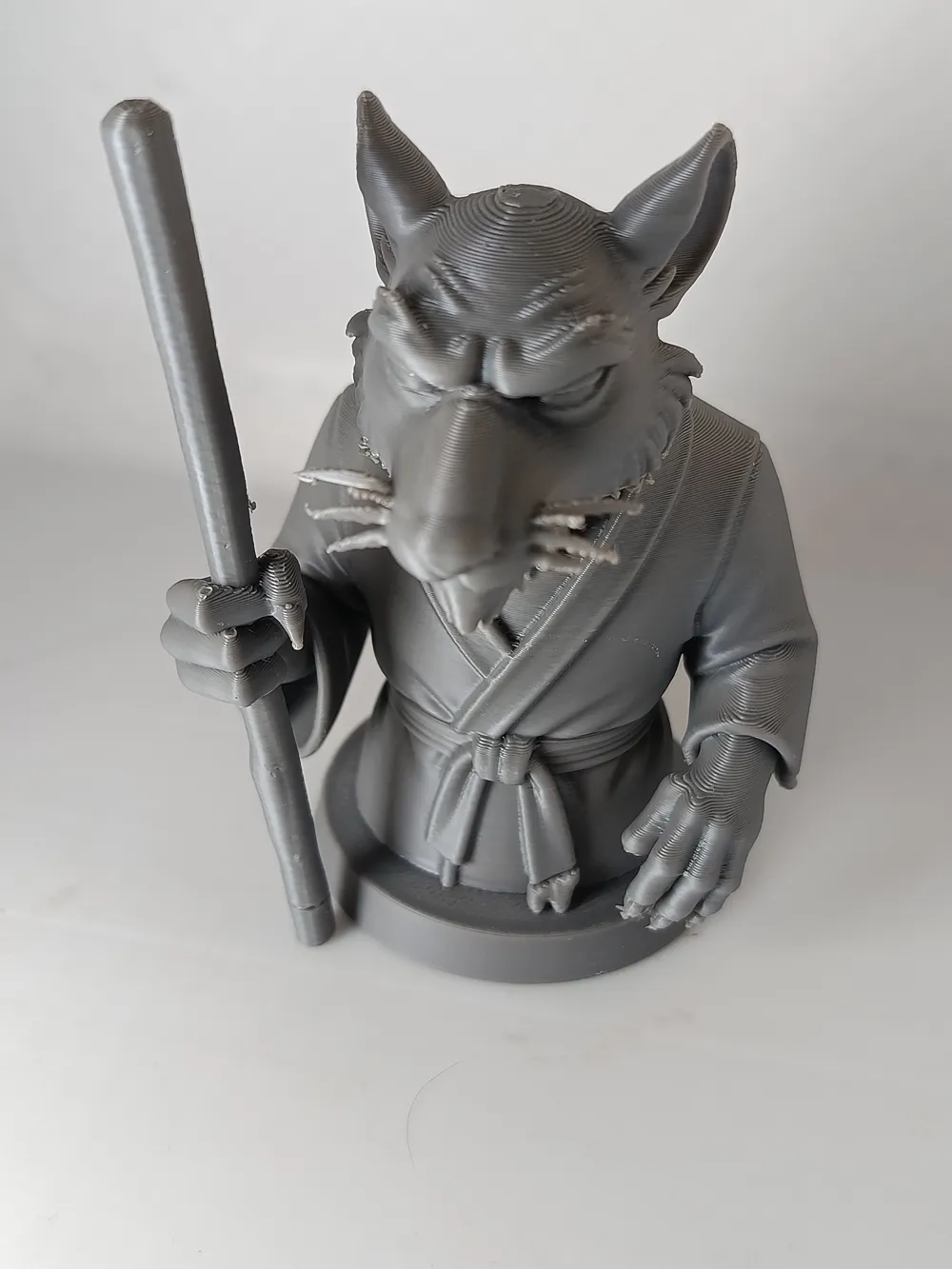 Master Splinter Ninja Turtles Bust by Neoflix3d MakerWorld: Download ...