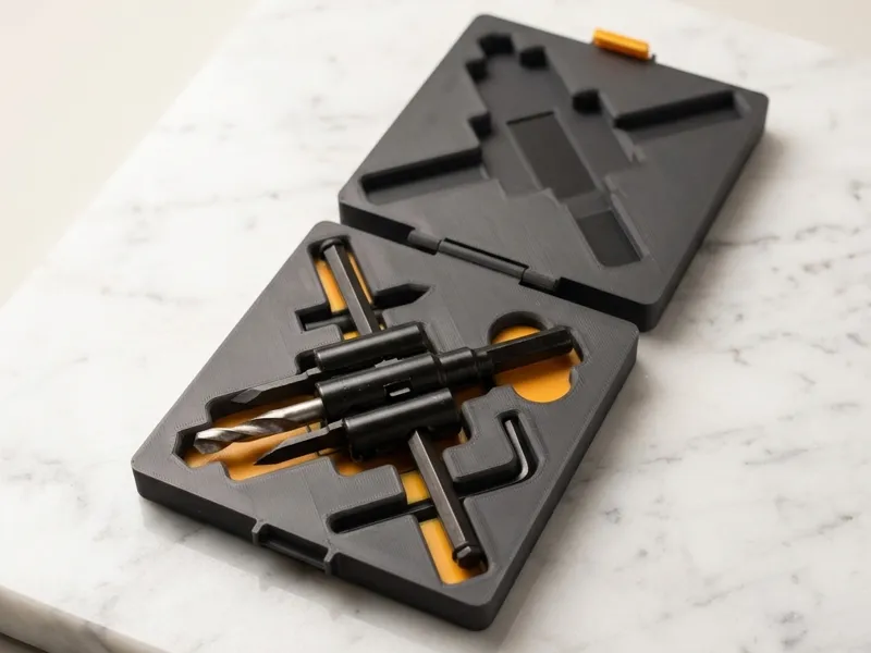 Adjustable Hole Drill Storage Box (120mm)