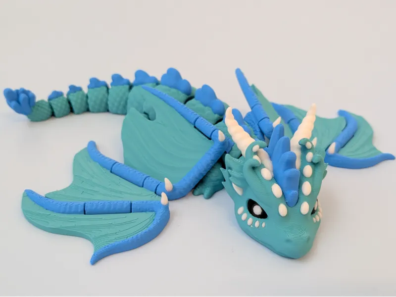 Elder Wind Dragon - Articulated Dragon Figure