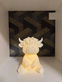Lampe vache à bougie LED — photo 3