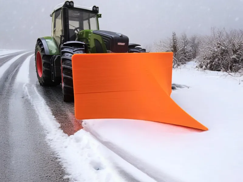 Bruder Tractor Snow Plow