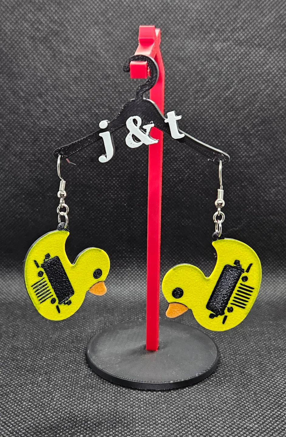You've been DUCKED!!! earrings view 2