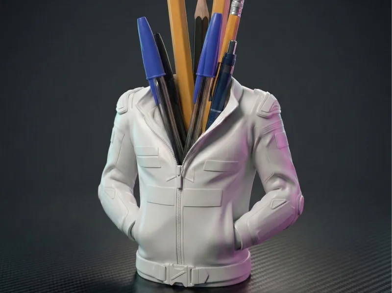 Motorcycle Jacket Pen Holder