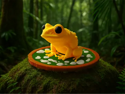 Happy Froggy - Toy / Figure / Magnet