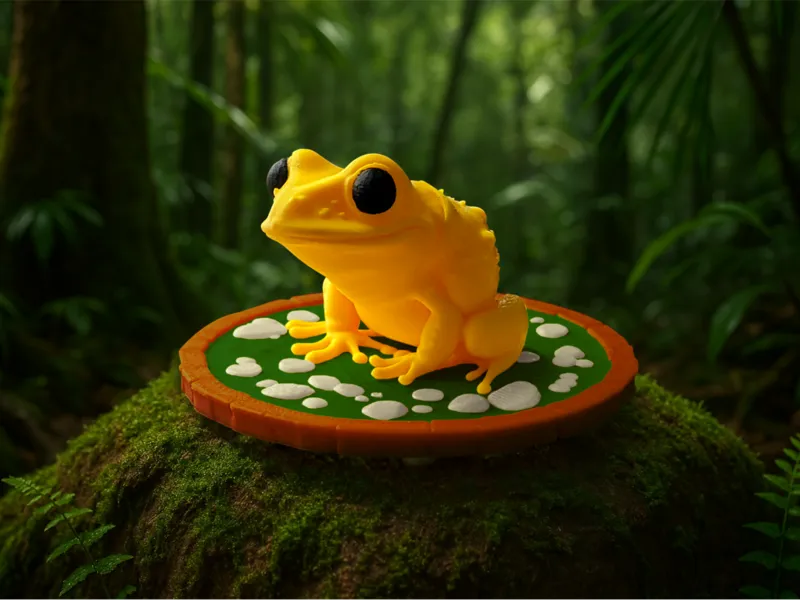 Happy Froggy - Toy / Figure / Magnet