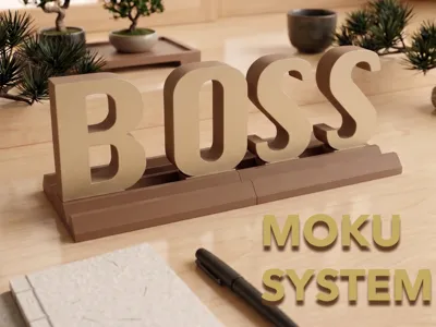 Personalizable Moku Letters 