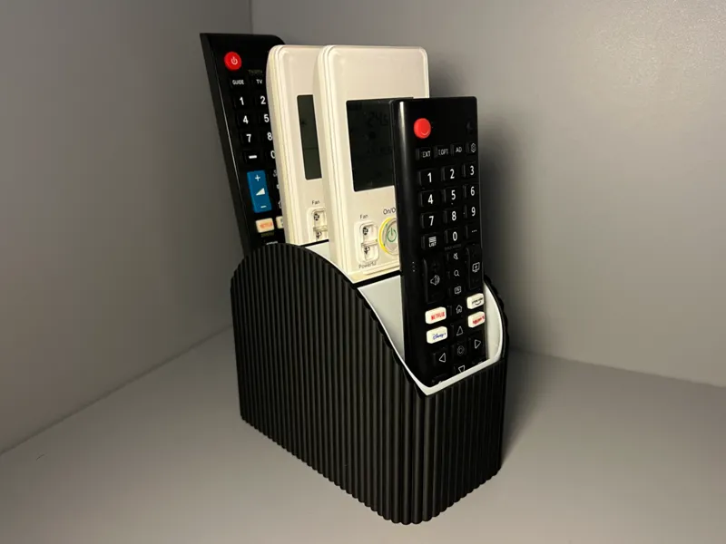 Modular Remote Holder & Organizer – Customizable 