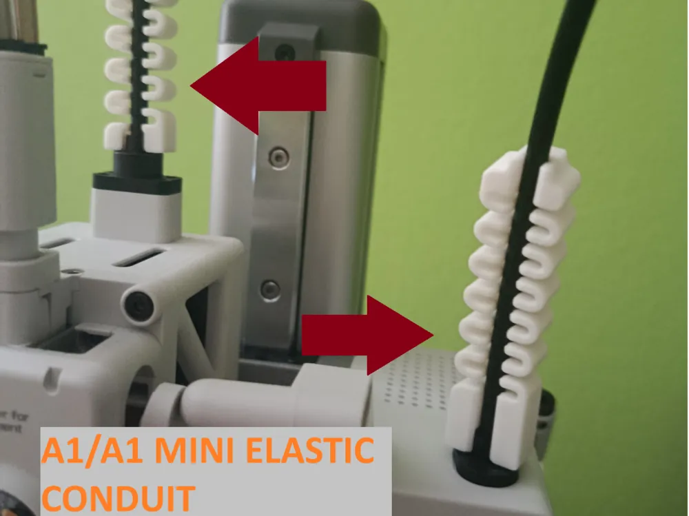 Flexible Cable Guide for A1 and A1 mini - Free 3D Print Model - MakerWorld