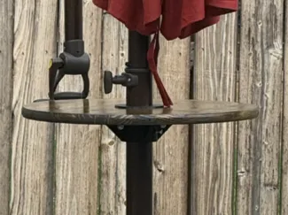 Umbrella Table Mount and hole cover