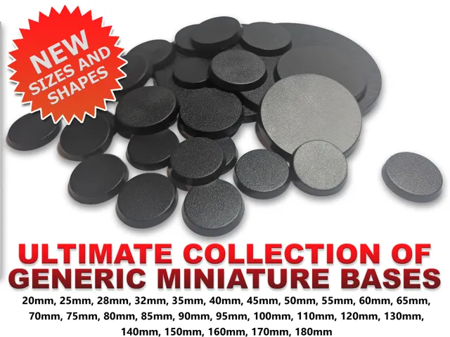Ultimate Collection of Generic Miniature Bases