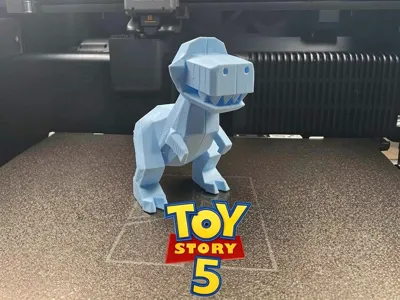 Toy Story Rex (Low-poly NO-AMS)