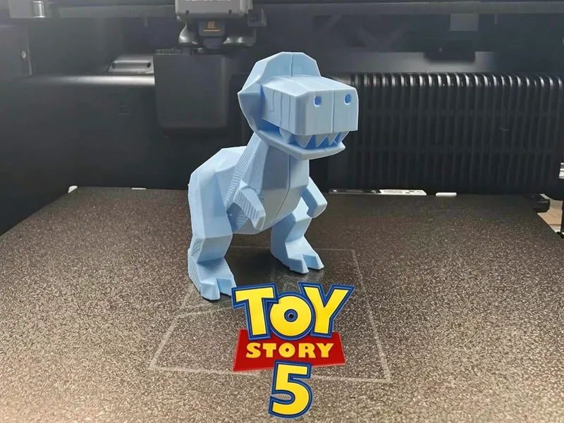 Toy Story Rex (Low-poly NO-AMS)