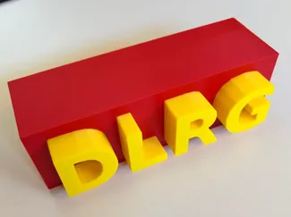 DLRG Schriftzug