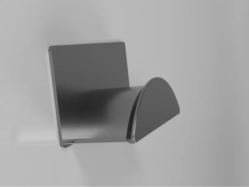 Wall / side of table headphone holder