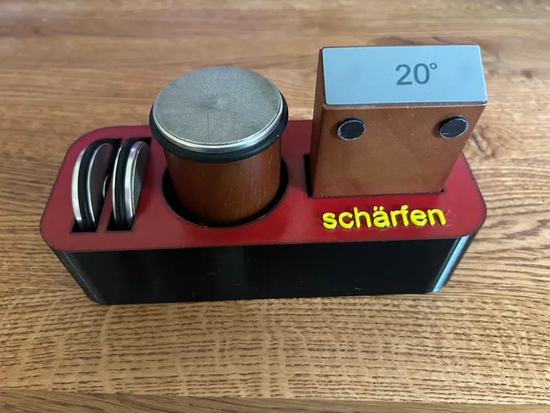 Messer Schärfer Aufbewahrung