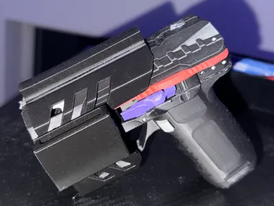 Block 26 holster with a sight cutout