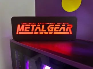 Metal Gear Solid Lightbox