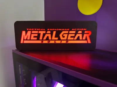 Metal Gear Solid Lightbox