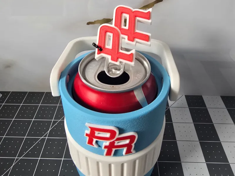 PR Baseball Logo Soda Can Opener / Keychain
