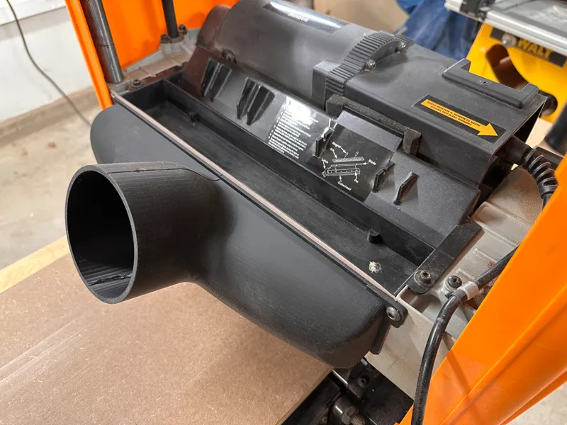 100mm dust port for Triton planer/thicknesser