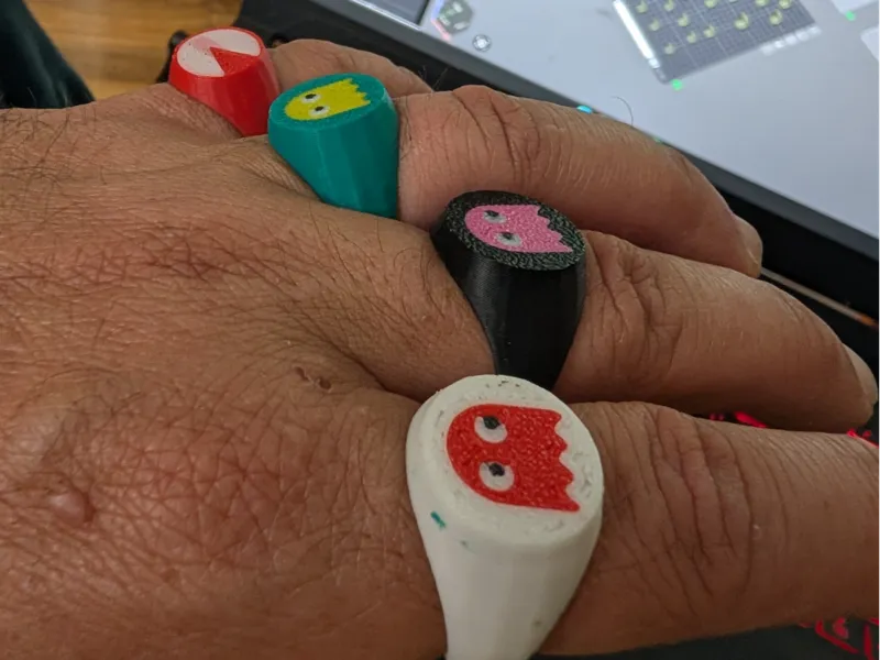 AMS Pacman and Ghost Rings 