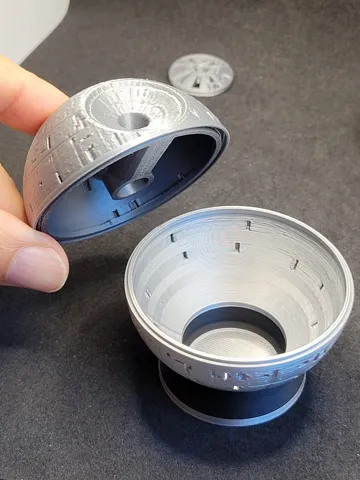 Modelo para impresión 3D: Death Star - Fruit Fly and Wasp Trap — vista de referencia 4