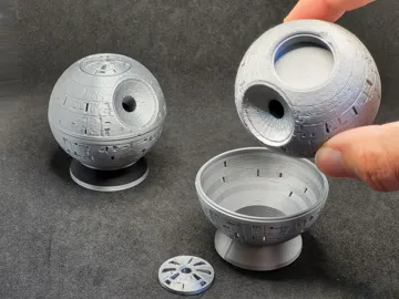 Modelo para impresión 3D: Death Star - Fruit Fly and Wasp Trap — vista de referencia 3