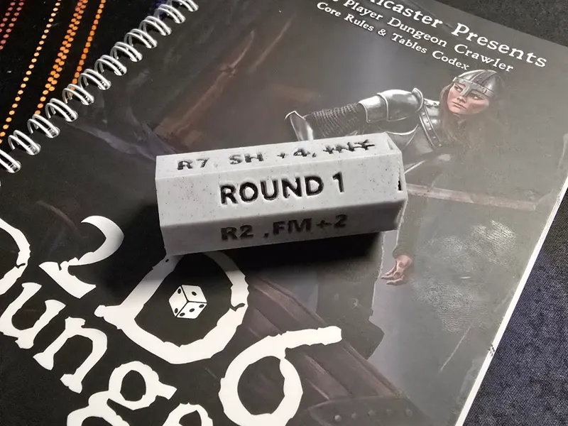 2d6 Fatigue Counter