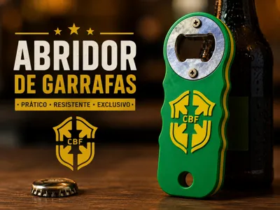 Brazil Theme Bottle Opener