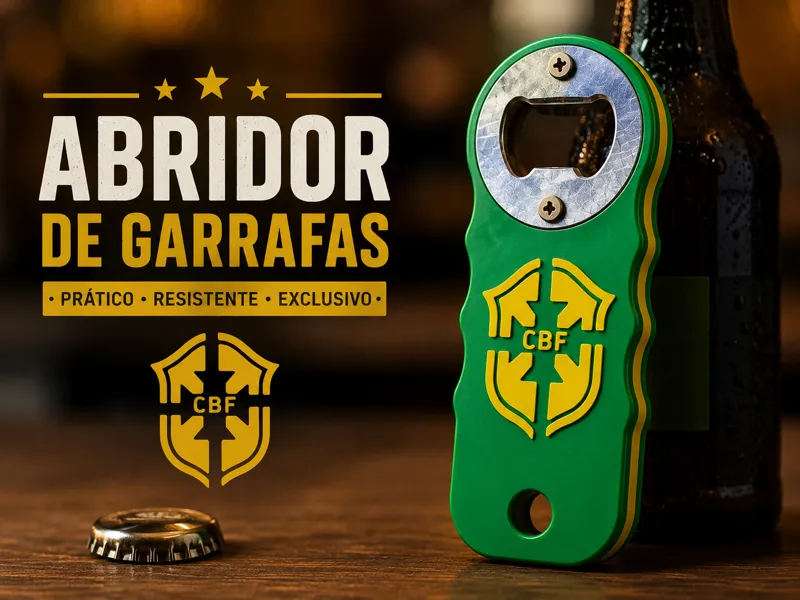Abridor de Garrafas Tema do Brasil
