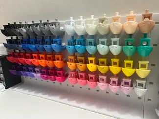 3d Benchy Display Stand 小船展示架色卡