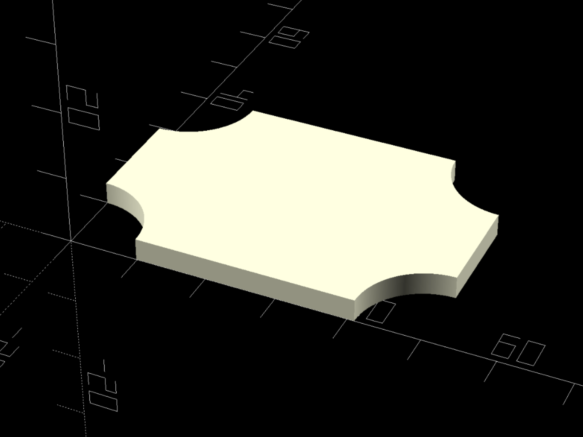 <BSG> SCOOPED CORNERS