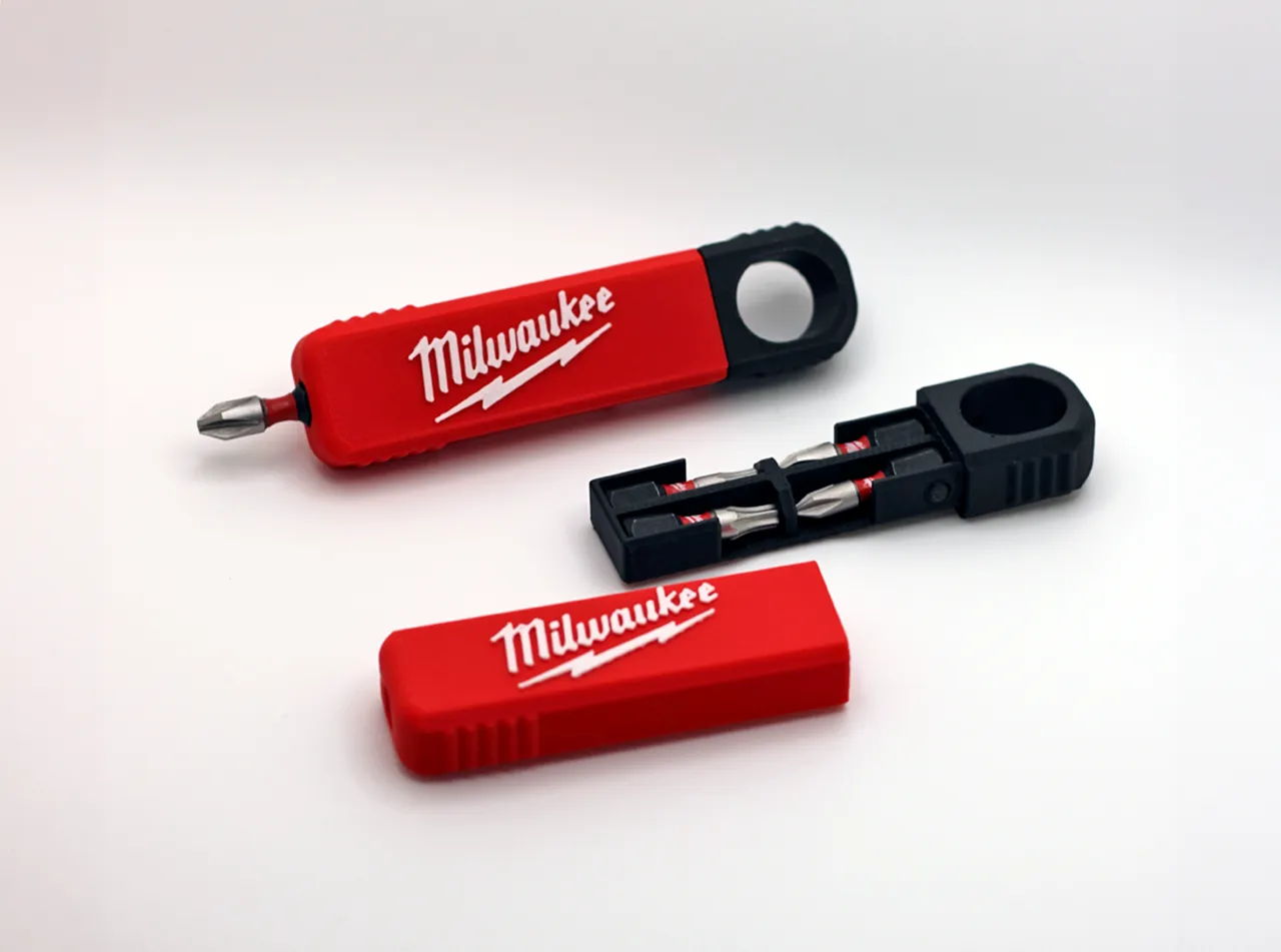 Milwaukee Pocket Screwdriver - Multi-Bit Tool view 2