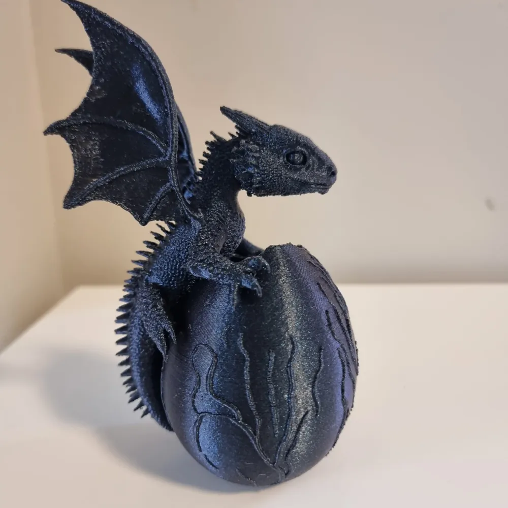 Dragon on the egg - Free 3D Print Model - MakerWorld